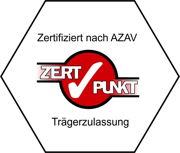 AZAV Zertifizierung Logo